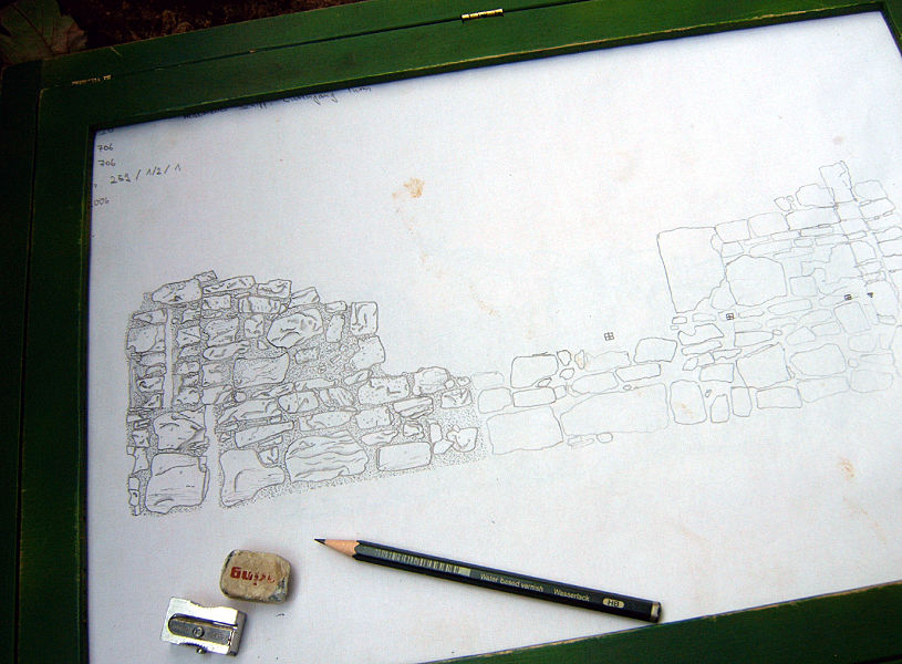 Analoge Dokumentation.